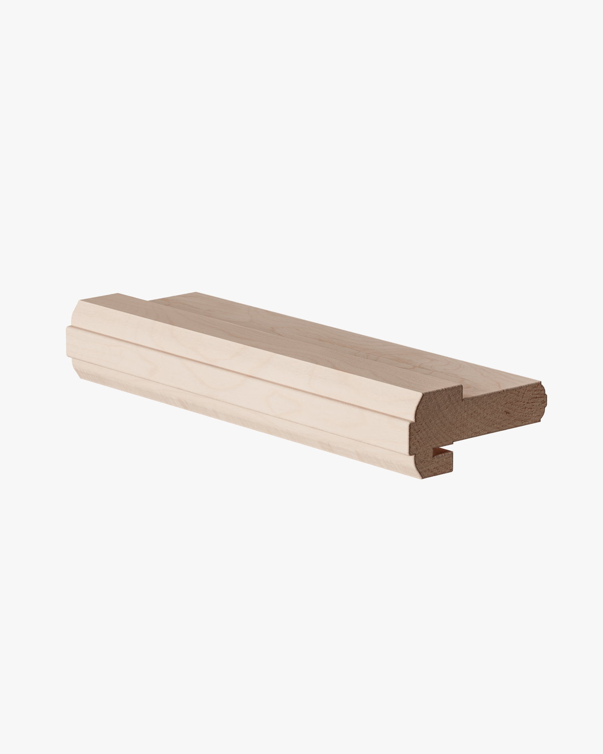 BT309 - Astragale profilé pour bout de porte avec encoche, 3 7/64" x 1 27/32"