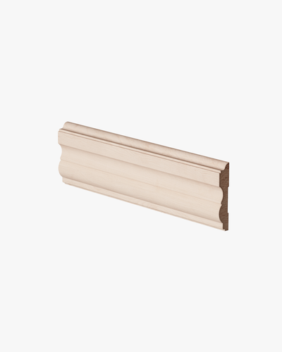 DC600 - Cimaise large au profil détaillé, 3/4" x 3 3/4"