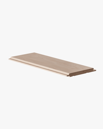 PM397 - Lambris V-joint large 3 5/64" apparent, 5/16" x 3 27/64"