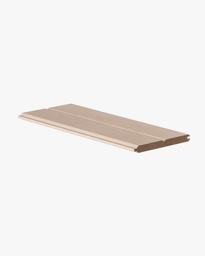 PM407 - Embouveté V-joint réversible patron 17-19 large de 7 17/64" apparent, 23/32" x 7 37/64"