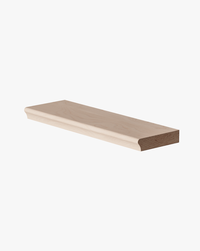 RD709 - Seuil à palier avec 1 côté décoratif, 1 1/4" x 5 1/2"